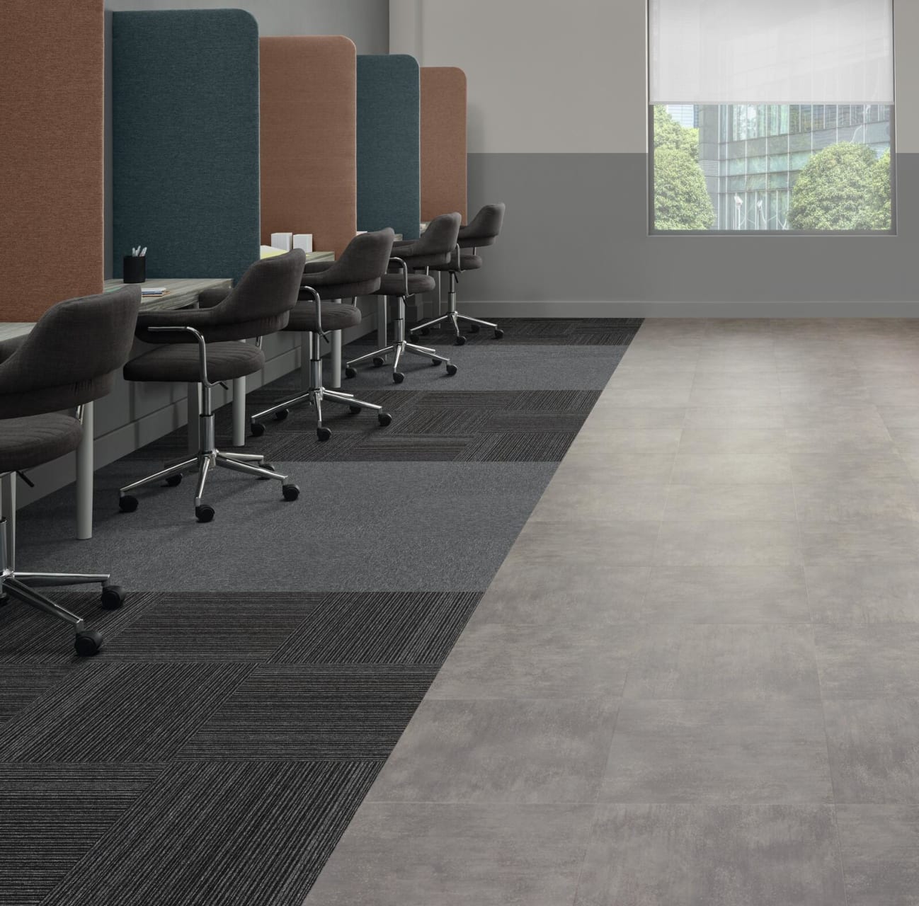 Metropolis Grey | SX5A5607 | Amtico Access Loose Lay Vinyl